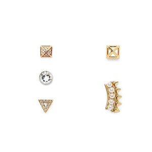 🙅🏻‍♀️SOLD🙅🏻‍♀️ Rebecca Minkoff 5 Stud Earring Set
